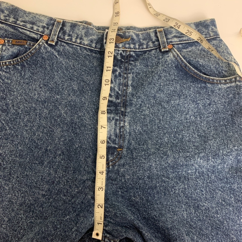 Vintage Lee Relaxed Tapered Ankle Jeans - Picture 11 of 11